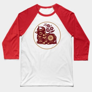 Year Of The Ox Colorful Shirt Baseball T-Shirt